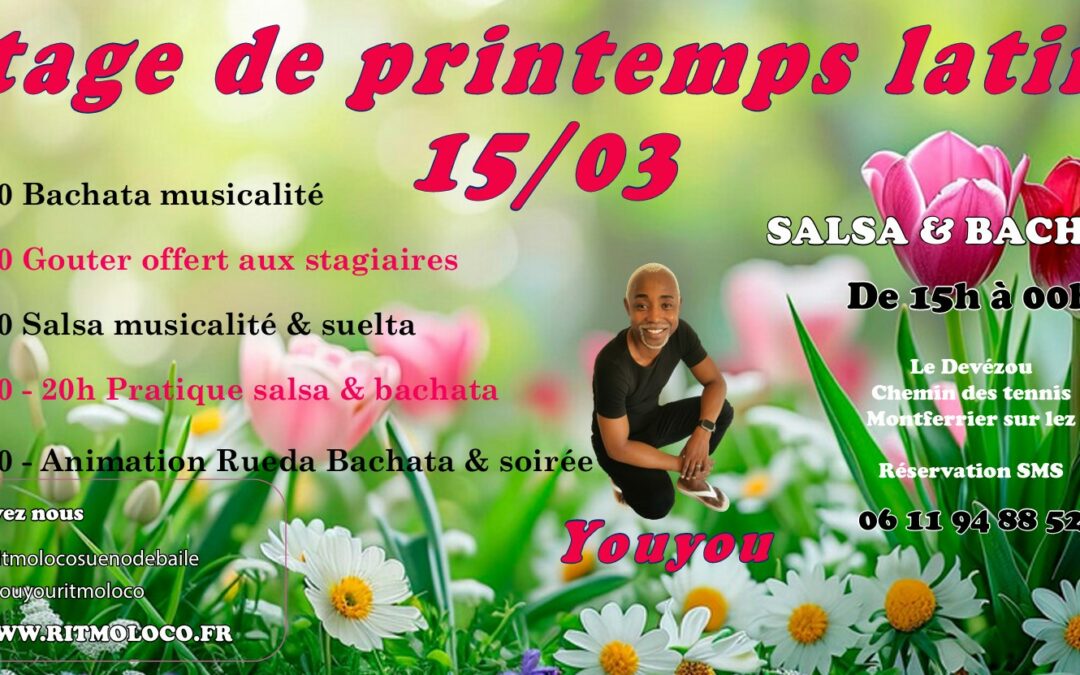STAGE DE PRINTEMPS LATINO