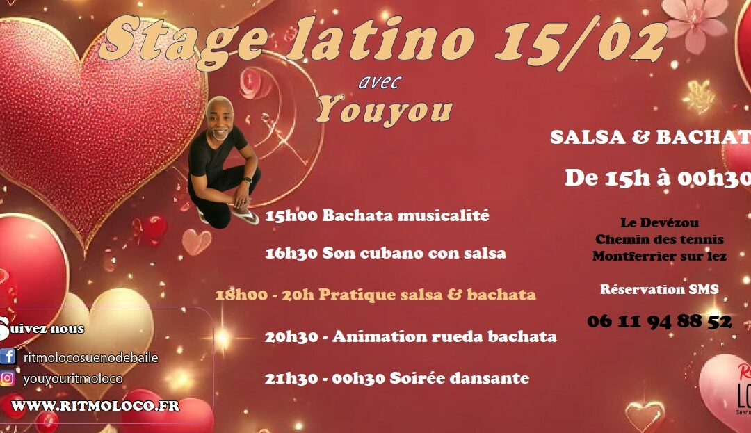 STAGE LATINO Salsa + Soirée