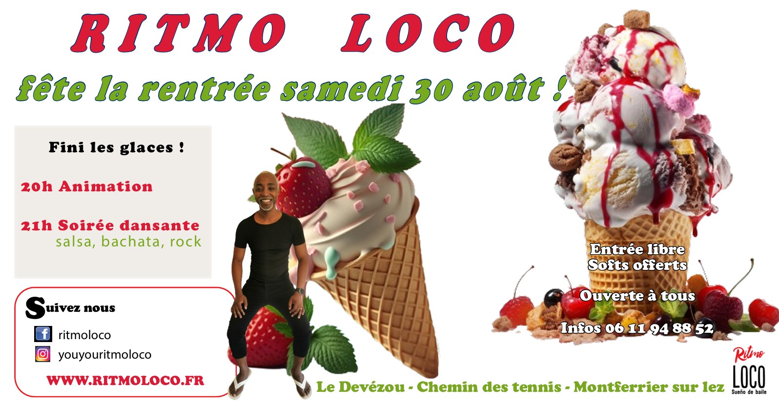 ritmo loco soirée de pre rentrée 30 08 25 ritmo loco soirée de pre rentrée 30 08 25